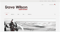 Desktop Screenshot of davewilsonequestrian.com
